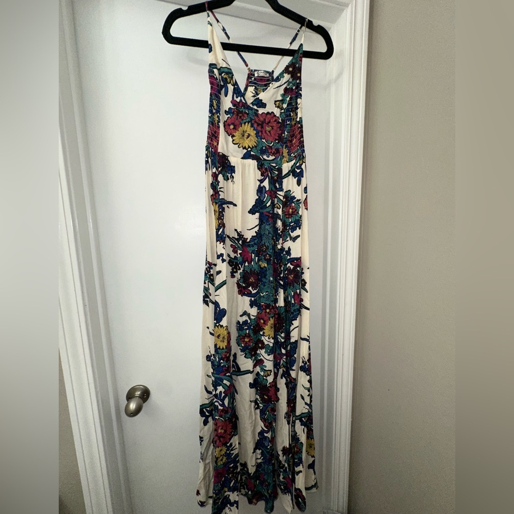 Free People Floral Maxi Dress